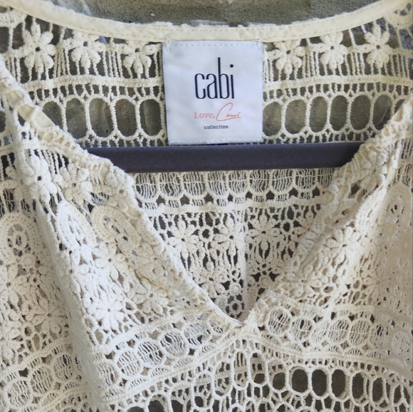 Cabi Crocheted Top - Picture 7 of 9